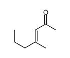 4-methylhept-3-en-2-one Structure