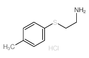 2-(4-methylphenyl)sulfanylethanamine Structure