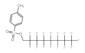 1-Octanol,2,2,3,3,4,4,5,5,6,6,7,7,8,8,8-pentadecafluoro-, 1-(4-methylbenzenesulfonate) structure