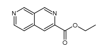 ethyl 2,7-naphthyridine-3-carboxylate结构式