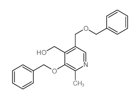 4-Pyridinemethanol,2-methyl-3-(phenylmethoxy)-5-[(phenylmethoxy)methyl]- picture
