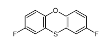 2,8-difluorophenoxathiine Structure