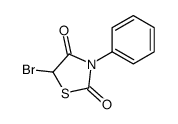 5-bromo-3-phenyl-1,3-thiazolidine-2,4-dione Structure