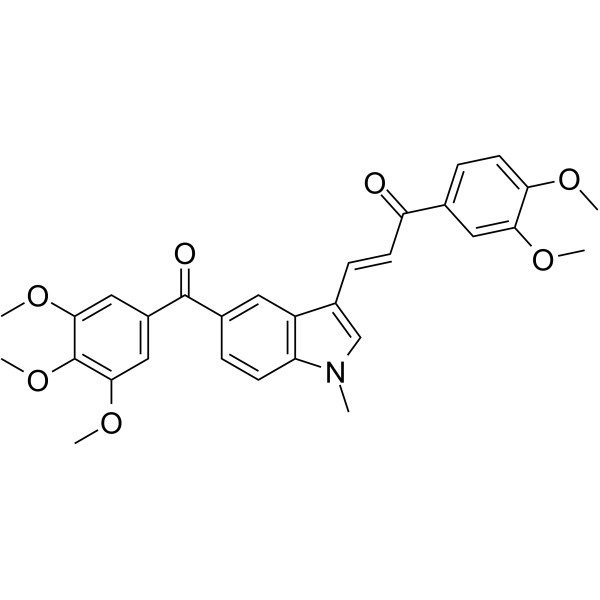 Tubulin polymerization-IN-21结构式