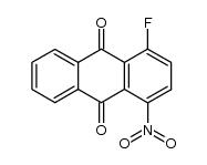 1-fluoro-4-nitroanthraquinone Structure