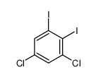 1,5-dichloro-2,3-diiodobenzene Structure