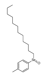 1-dodecylseleninyl-4-methylbenzene Structure