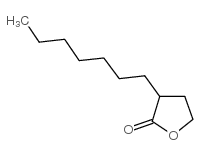 ALPHA-HEPTYL-GAMMA-BUTYROLACTONE结构式
