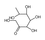 7-deoxy-D-altro-2-heptulose structure