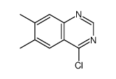 Quinazoline, 4-chloro-6,7-dimethyl-图片