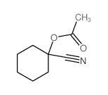 Cyclohexanecarbonitrile, 1-hydroxy-, acetate picture
