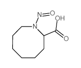 1-nitrosoazocane-2-carboxylic acid Structure