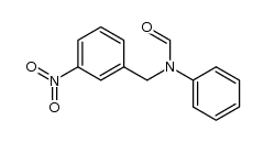 N-(3-nitrobenzyl)-N-phenylformamide结构式