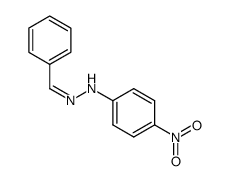 syn-benzaldehyde (4'-nitrophenyl)hydrazone Structure