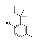 4-methyl-2-(2-methylbutan-2-yl)phenol结构式