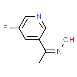 Ethanone, 1-(5-fluoro-3-pyridinyl)-, oxime (9CI) structure