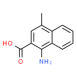 2-Naphthalenecarboxylicacid,1-amino-4-methyl-(9CI) Structure