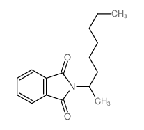 2-octan-2-ylisoindole-1,3-dione结构式