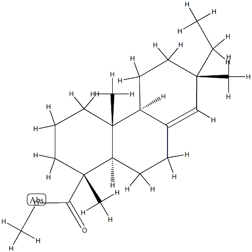 Methyl 15,16-dihydrosandaracopimarate结构式