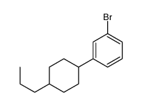 1-bromo-3-(4-propylcyclohexyl)benzene Structure