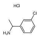 1-(3-Chlorophenyl)ethanamine, HCl structure