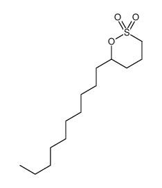 6-decyloxathiane 2,2-dioxide结构式