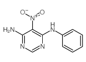 5-nitro-N-phenyl-pyrimidine-4,6-diamine Structure