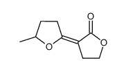 (E)-5-methyltetrahydro-[2,3']-bifuranyliden-2'-one Structure