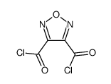 1,2,5-oxadiazole-3,4-dicarbonyl chloride Structure