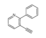 3-ethynyl-2-phenylpyridine结构式