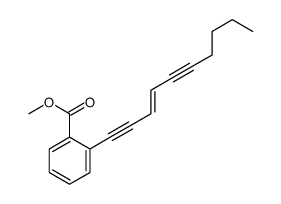 methyl 2-dec-3-en-1,5-diynylbenzoate结构式