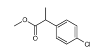 methyl 2-(p-chlorophenyl)propionate结构式
