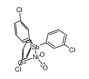 (CO)3NiSb(C6H4Cl-m)3结构式