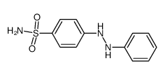 4-(N'-phenyl-hydrazino)-benzenesulfonic acid amide结构式