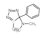 5H-1l4-1,2,3,4-Thiatriazol-5-amine,N,N,1-trimethyl-5-phenyl- (9CI)结构式