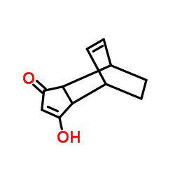 5-Hydroxytricyclo[5.2.2.02,6]undeca-4,8-dien-3-one结构式