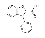 3-phenyl-2,3-dihydro-benzofuran-2-carboxylic acid Structure