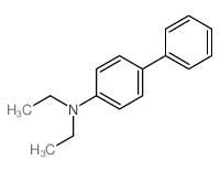 N,N-diethyl-4-phenyl-aniline Structure
