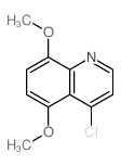 Quinoline, 4-chloro-5,8-dimethoxy-结构式