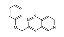 3-(phenoxymethyl)pyrido[3,4-e][1,2,4]triazine结构式