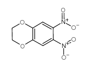 6,7-Dinitro-2,3-dihydro-benzo[1,4]dioxime结构式