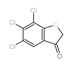 5,6,7-trichloro-3-thianaphthenone结构式