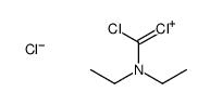 dichloromethylidene(diethyl)azanium,chloride结构式
