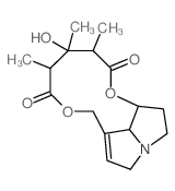 2H-[1,6]Dioxacycloundecino[2,3,4-gh]pyrrolizine- 2,6(3H)-dione,4,5,8,10,12,13,13a,13boctahydro- 4-hydroxy-3,4,5-trimethyl-,(3R,- 4R,5S,13aR,13bR)- Structure