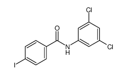 N-(3,5-dichlorophenyl)-4-iodobenzamide Structure