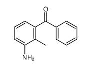 (3-amino-2-methylphenyl)-phenylmethanone结构式