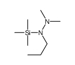 1,1-dimethyl-2-propyl-2-trimethylsilylhydrazine Structure