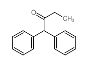 1,1-diphenylbutan-2-one Structure