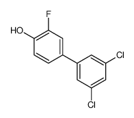 4-(3,5-dichlorophenyl)-2-fluorophenol Structure