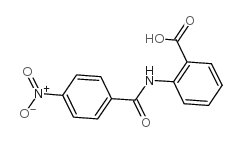 Benzoic acid,2-[(4-nitrobenzoyl)amino]- Structure